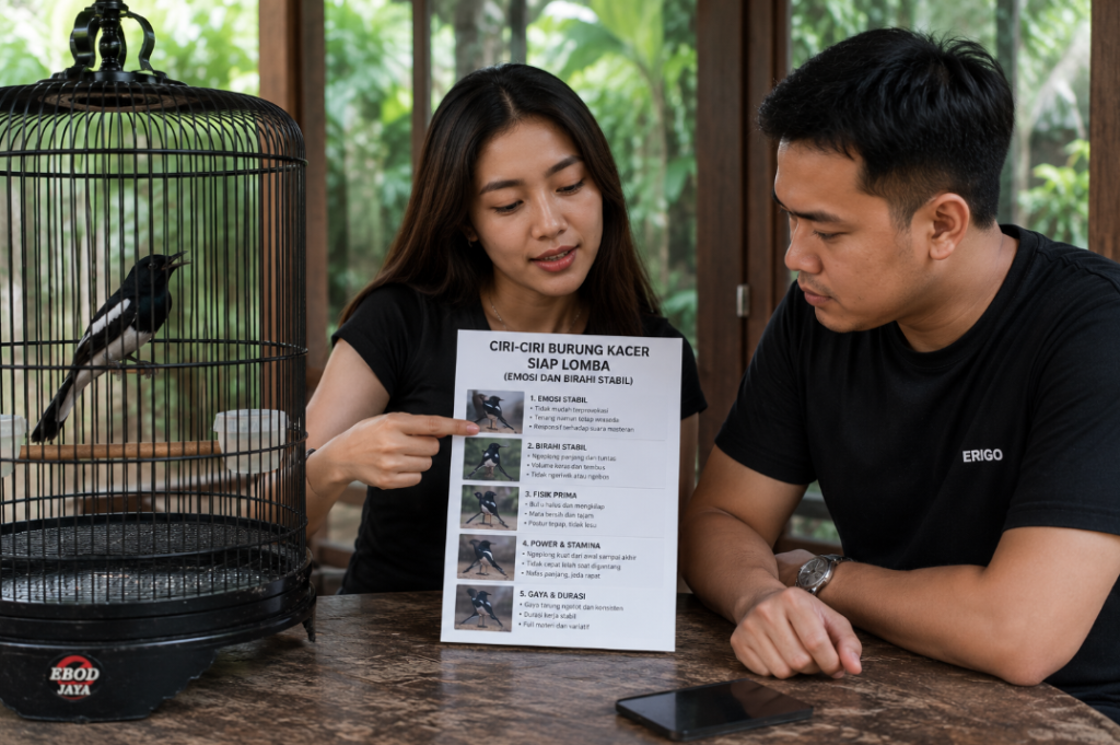 Ciri-Ciri Burung Kacer Siap Lomba yang Memiliki Emosi dan Birahi Stabil Ciri Ciri Burung Kacer Siap Lomba Yang Memiliki Emosi Dan Birahi Stabil 1024x681