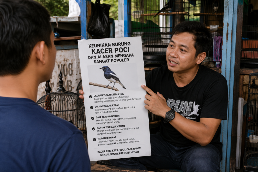 Keunikan Burung Kacer Poci Dan Alasan Mengapa Sangat Populer 1024x681