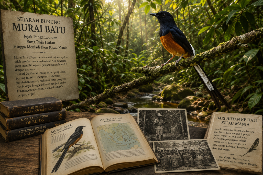 Sejarah Burung Murai Batu Sejarah Burung Murai Batu