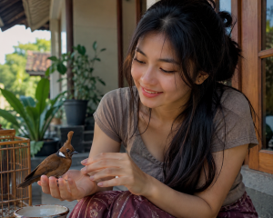 burung cililin cokelat