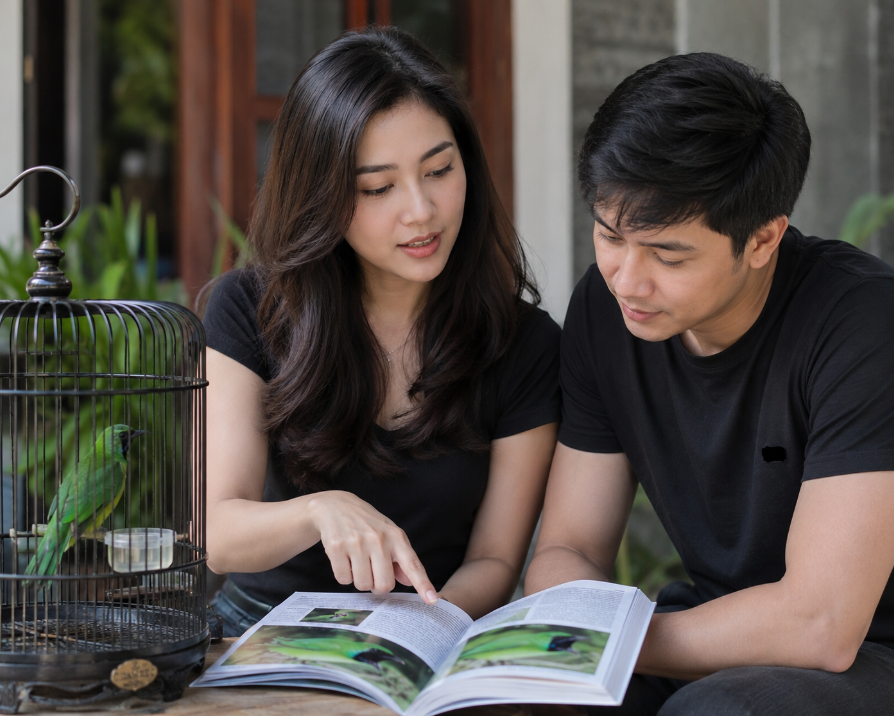 Cara Memaster Cucak Ijo Agar Cepat Masuk