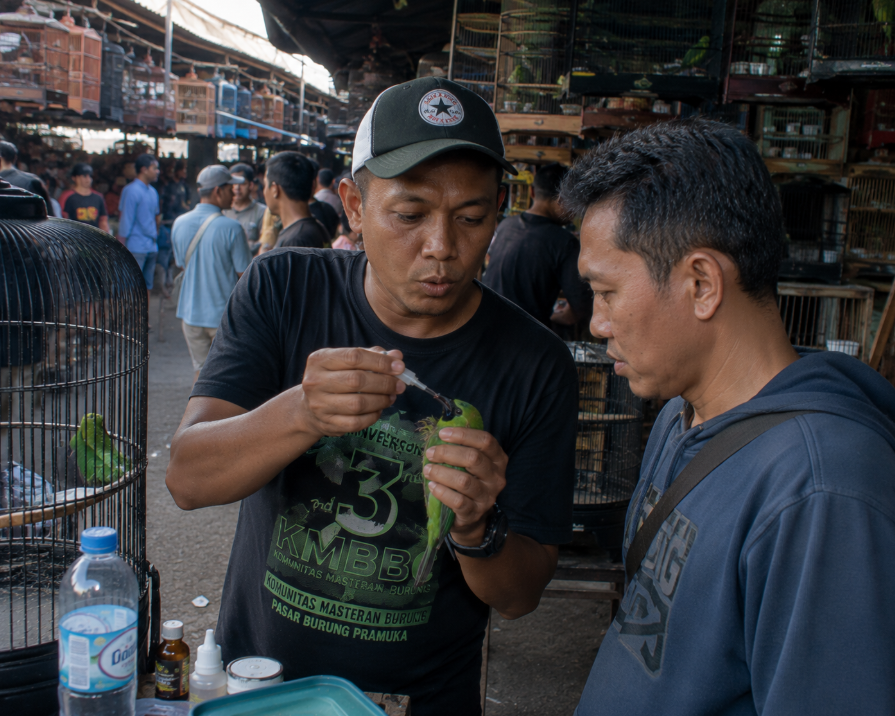 Cara Mengatasi Cucak Ijo Kanibal Dan Stres