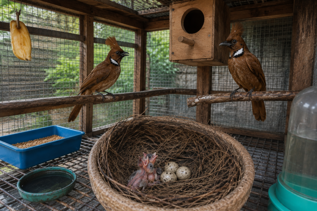 cara ternak menangkarkan burung cililin