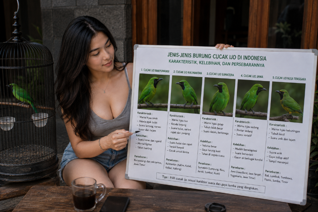 Jenis Jenis Burung Cucak Ijo Di Indonesia 1024x682