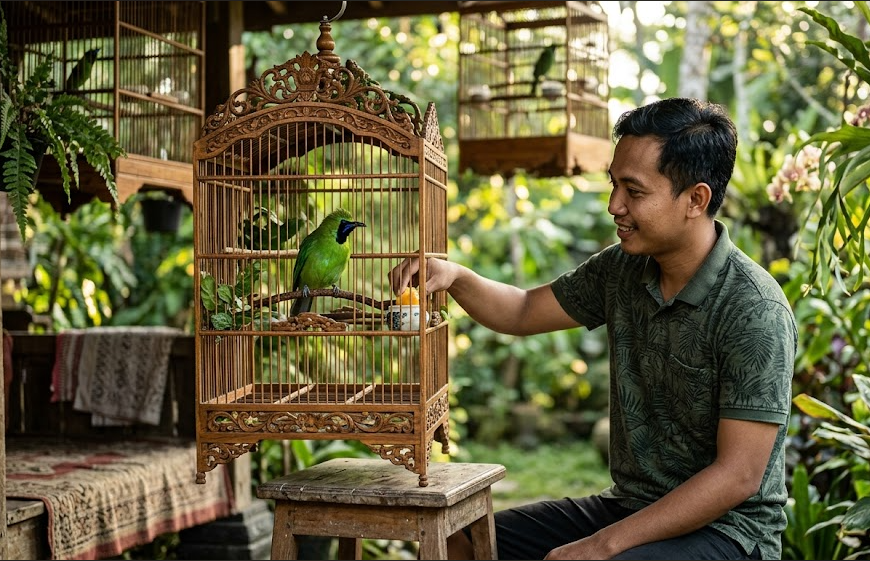 Setingan Cucak Ijo Harian Dan Lomba