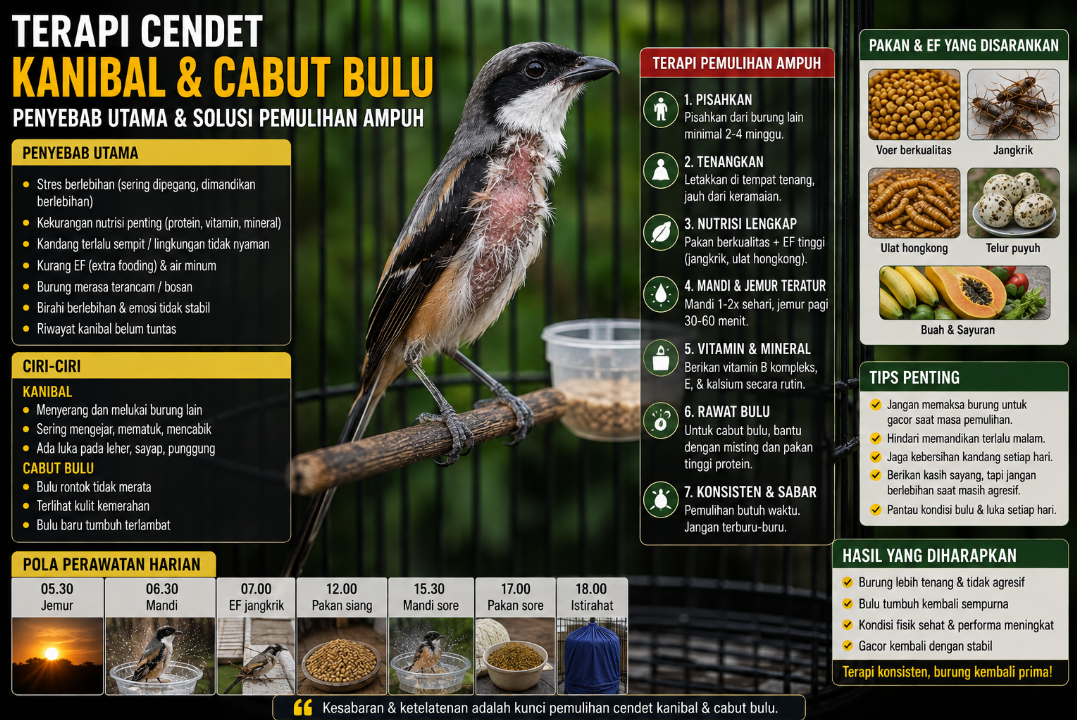 Terapi Cendet Kanibal dan Cabut Bulu Terapi Cendet Kanibal Dan Cabut Bulu
